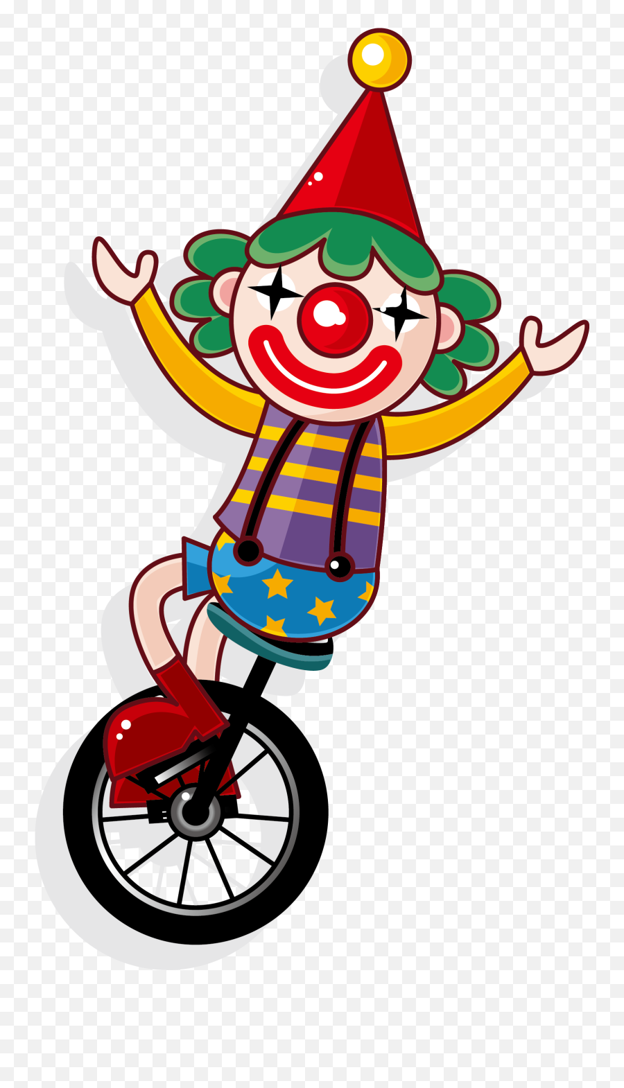 Clown Png Background Image - Clown Png Cartoon Full Size Emoji,Clown Hat Png