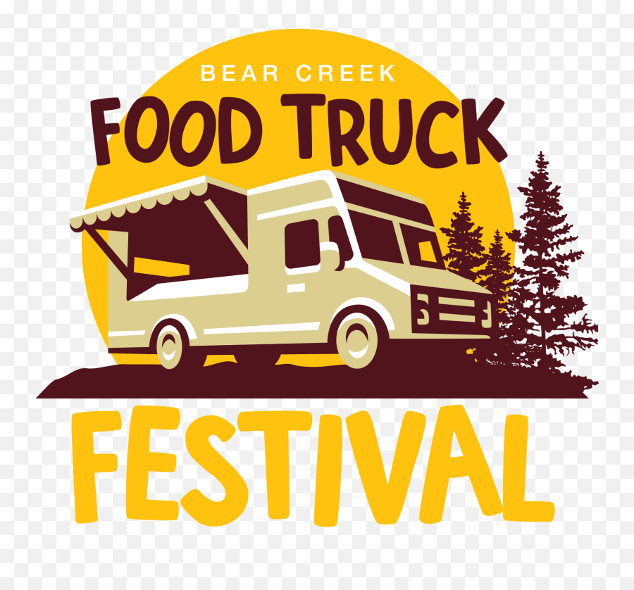 Bear Creek Mountain Resort Emoji,Food Truck Logo