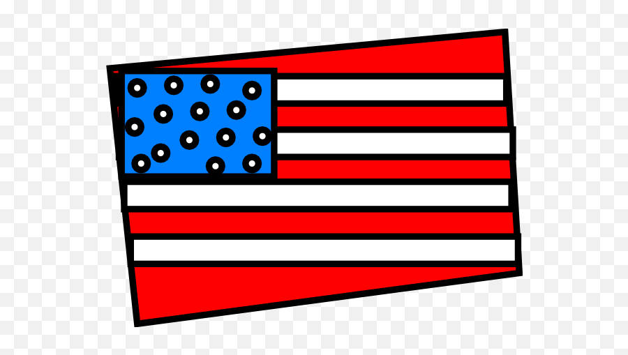 Clipart Flag Usa - Bandera De Ee Uu Animado Emoji,Usa Clipart