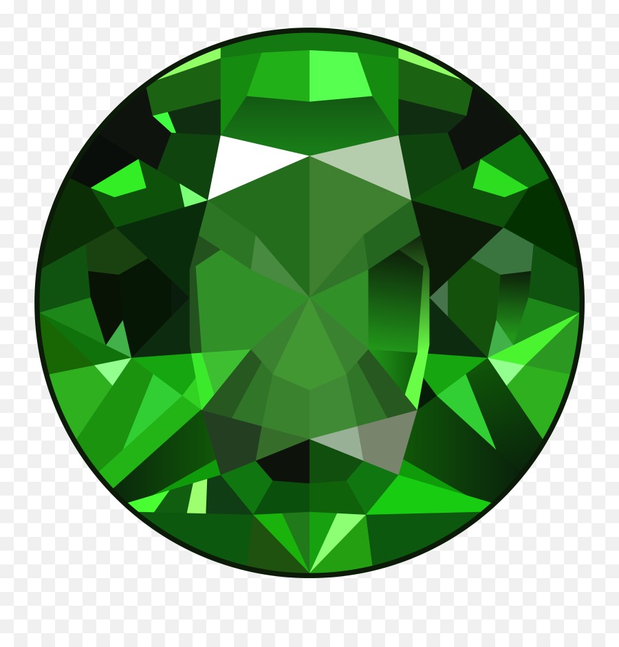 Diamond Emerald Gem Png Image - Emerald Png Emoji,Diamonds Transparent Background