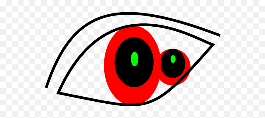 Red Eyes Clipart Transparent - Dot Emoji,Red Eye Transparent