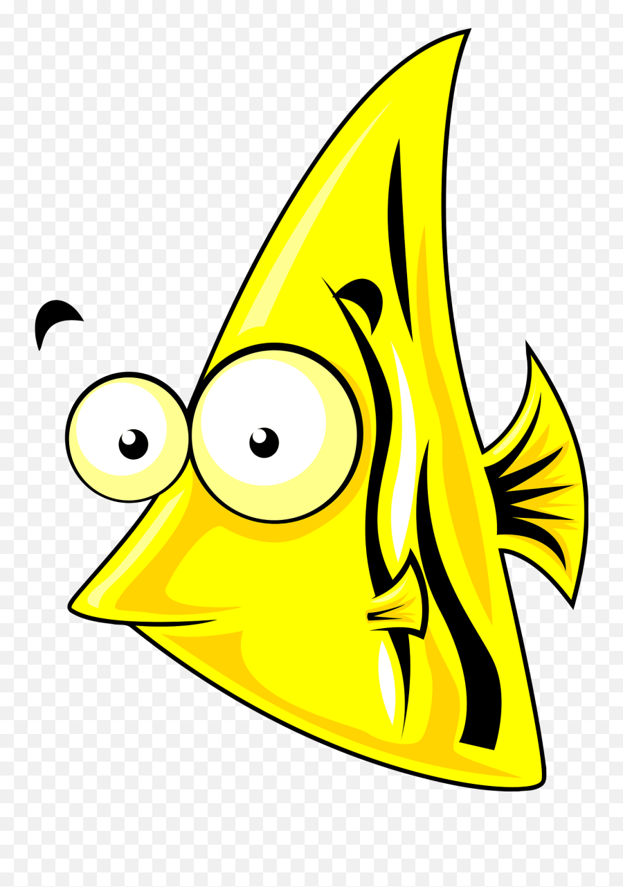 Cartoon Fish Clipart Free Download Transparent Png Creazilla - Clipart Cartoon Fish Emoji,Seafood Clipart