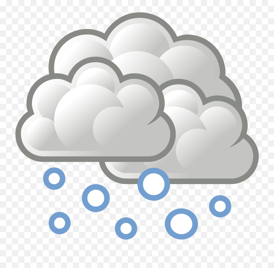 Download Hd This Free Icons Png Design Of Tango Weather Snow - Snow Clipart Weather Emoji,Weather Png