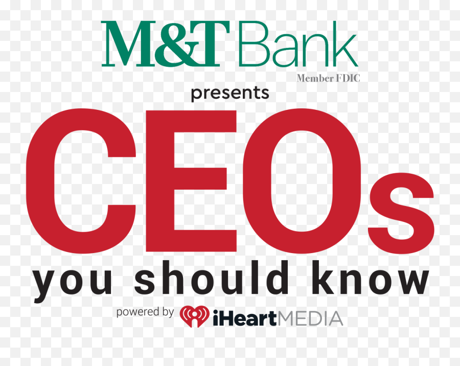Mu0026t Bank Presents Ceos You Should Know - Hot 995 Dot Emoji,M T Bank Logo