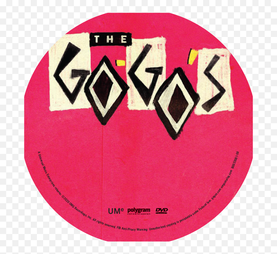 The Go - Gou0027s Documentary Dvdbluray Combo U2013 Udiscover Music Go Gos Emoji,Bluray Logo