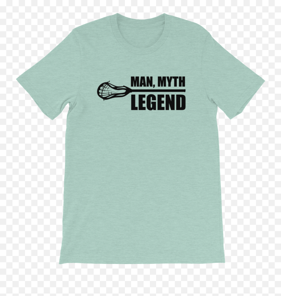 Man Myth Legend Dark Logo Lacrosse T - Shirt Unisex Emoji,Legend Logo