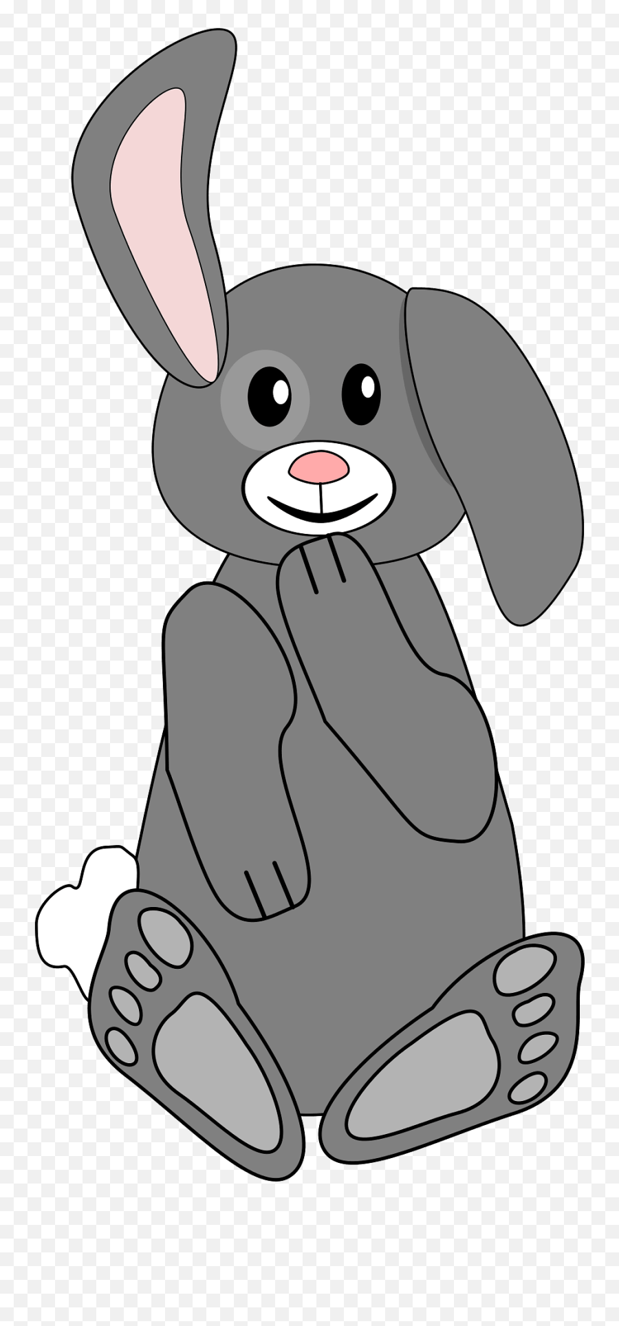 Cute Bunny Clipart - Dot Emoji,Cute Bunny Clipart