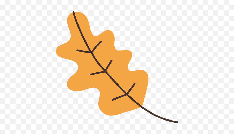 Autumn Oak Leaf Cartoon - Ramas Animadas Png Emoji,Oak Leaf Logo