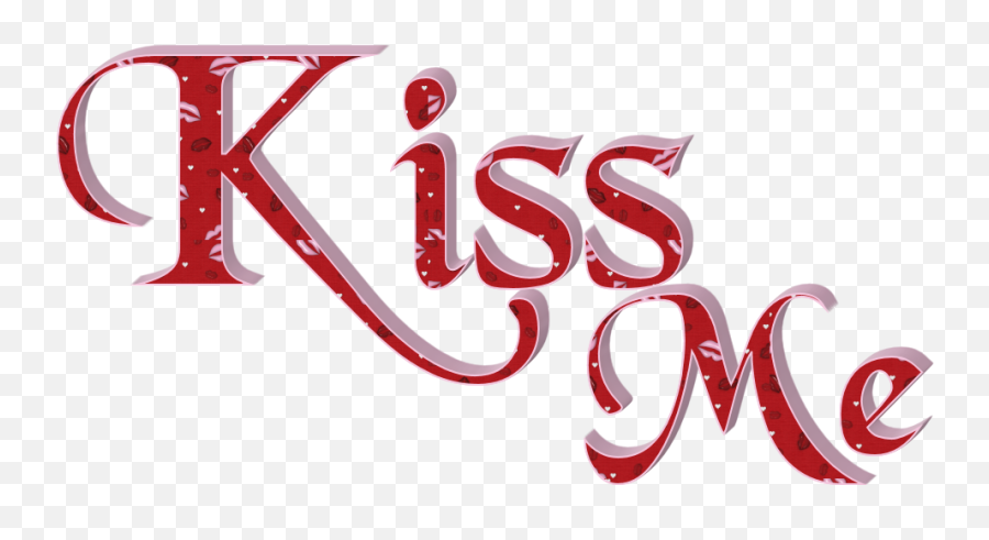 Clipart Kiss - Clipartingcom Happy Kiss Day Text Png Emoji,Kiss Clipart