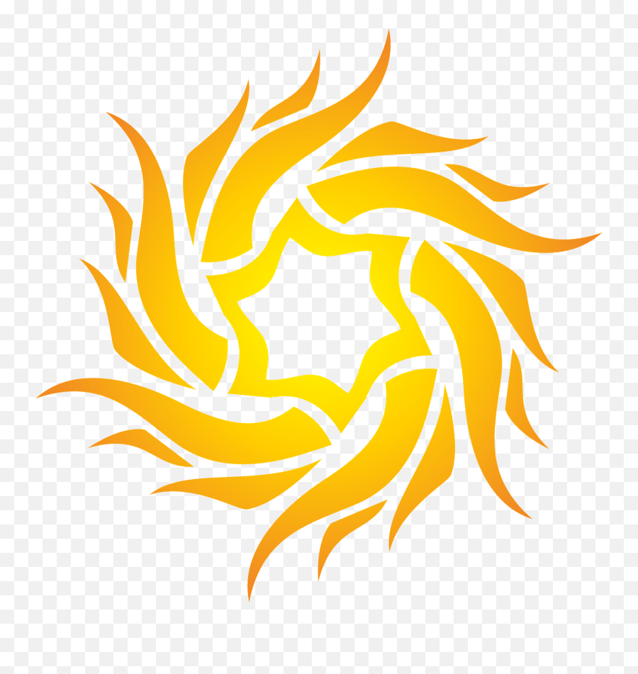 Sun Fire Clipart Free Download Transparent Png Creazilla - Automotive Decal Emoji,Fire Clipart