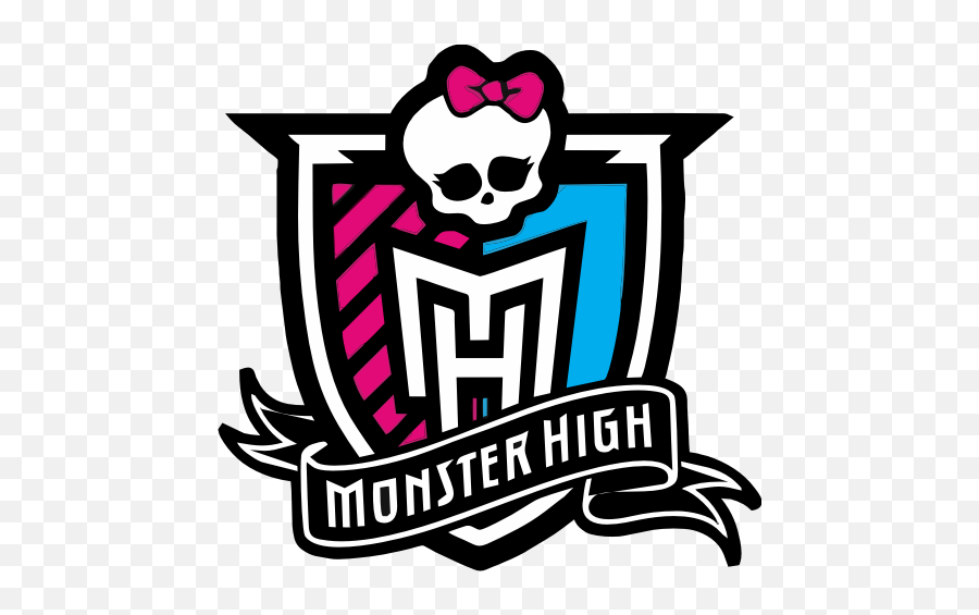 Tête Monster High - Mattel Monster High Logo Clipart Full Monster High Logo Emoji,Mattel Logo
