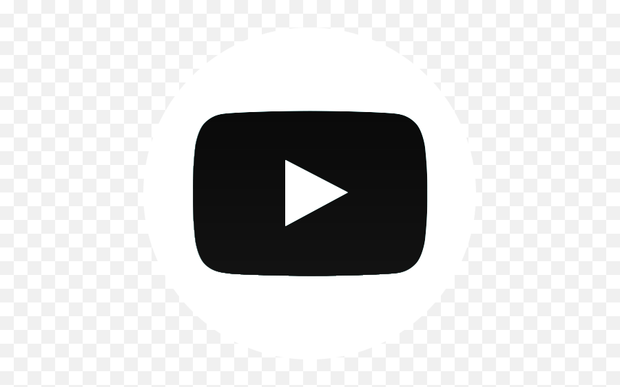 Youtube Logo Png Black Transparent Png - Youtube Logo Png Black Emoji,Youtube Logo Png