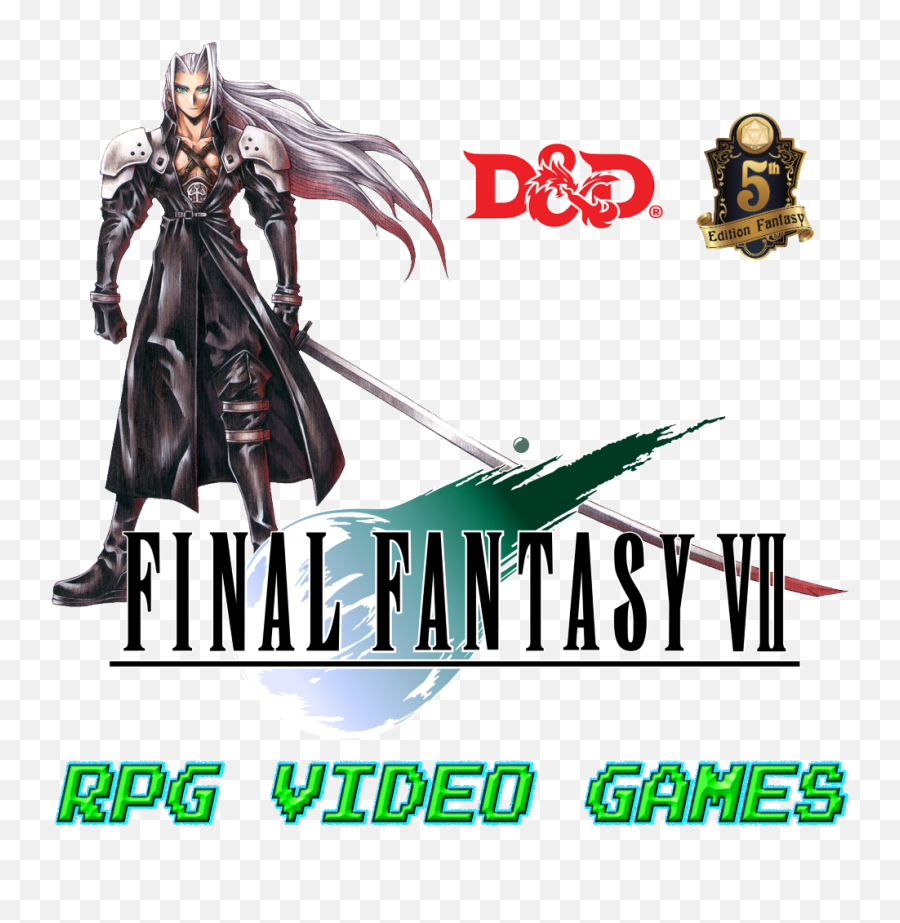 Final Fantasy Vii Sephiroth Du0026d 5e U2013 Blog Of Characters - Final Fantasy Emoji,Final Fantasy 7 Logo