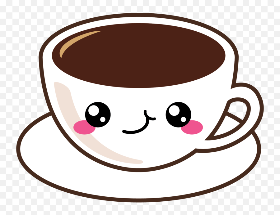 For Parents Coffee Hour - Clip Art Cute Coffee Cup Emoji,Chromebook Clipart