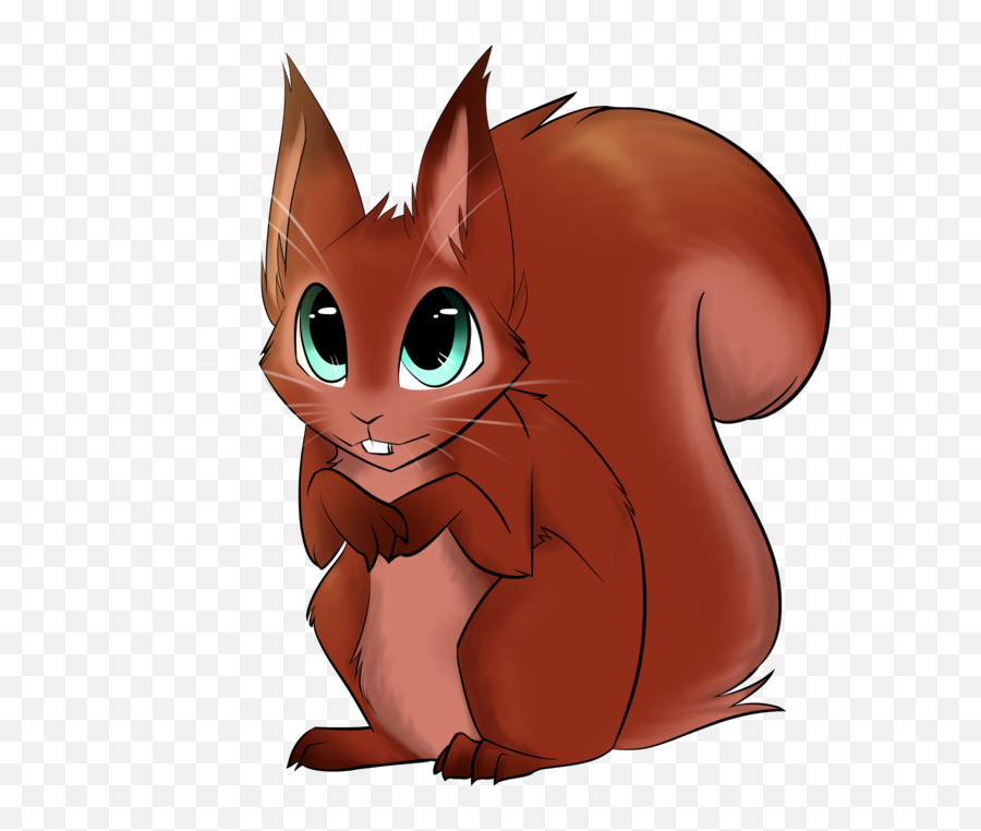 Download Cute Squirrel Png - Cute Squirrel Cartoon Full Cartoon Transparent Cute Squirrel Emoji,Squirrel Png