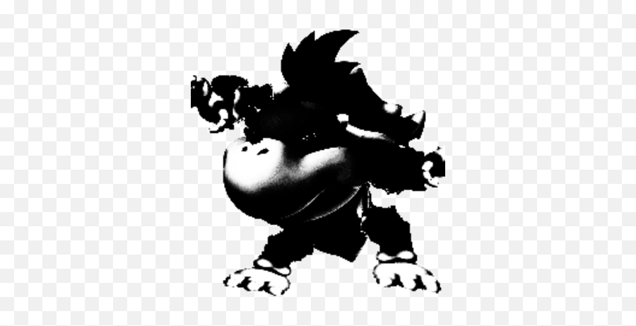 Dark Bomber Dry Bowser Jr - Fictional Character Emoji,Dark Bomber Png