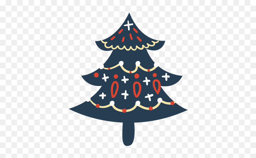 Scandinavian Cute Christmas Tree - Transparent Png U0026 Svg Cute Christmas Tree Png Transparent Emoji,Christmas Tree Transparent
