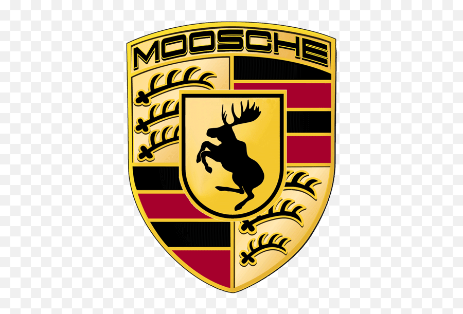 Prancing Moose Creator Sent Cease And - Porsche Logo Emoji,Ferrari Logo