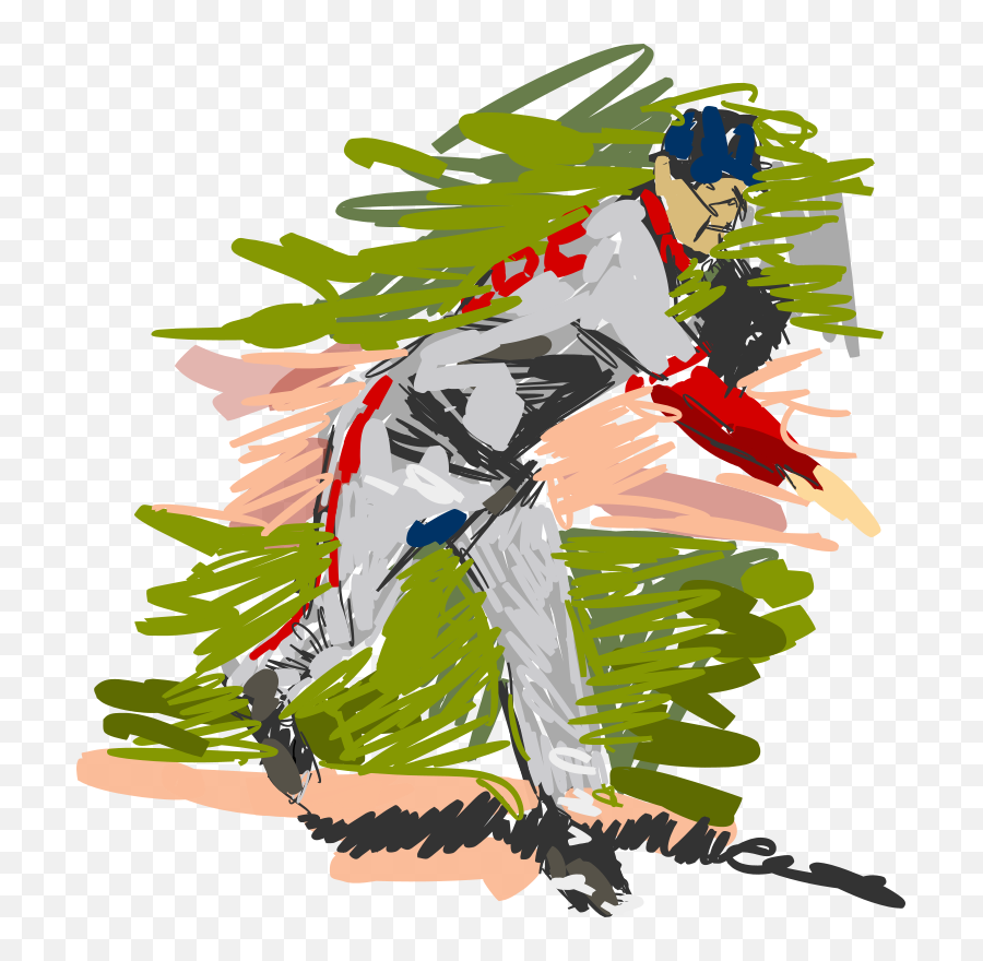 Free Baseball Graphics And Animations - Baseball Player Graphics Emoji,Baseball Player Clipart
