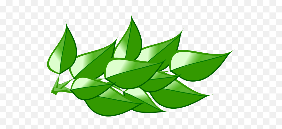 Leaves 4 Clip Art - Vertical Emoji,Leaves Clipart