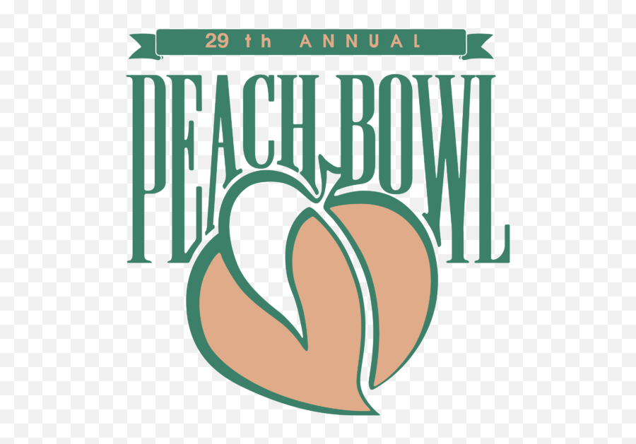 Peach Bowl Logo Png Transparent Svg - Peach Bowl Emoji,Peach Logo