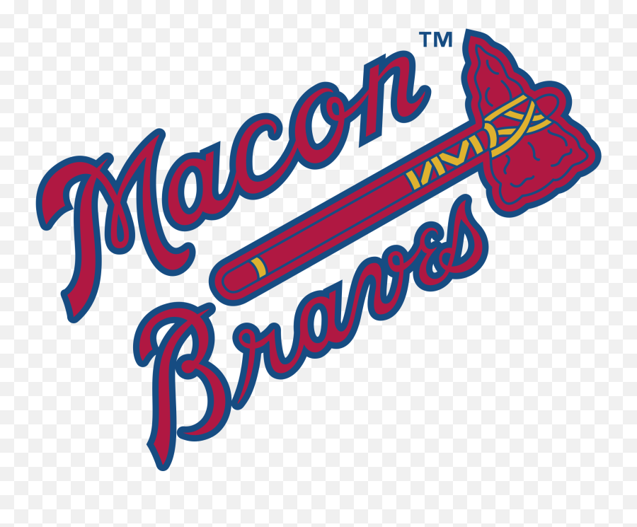 Macon Braves Logo Png Transparent - Macon Braves Logo Emoji,Braves Logo