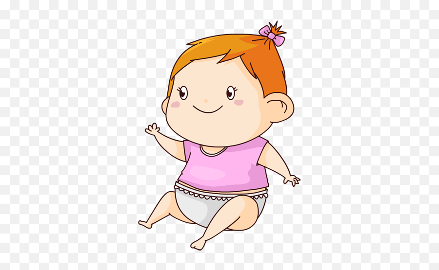 Free Cartoon Baby Png Download Free Clip Art Free Clip Art - Ginger Baby Girl Cartoon Emoji,Baby Png