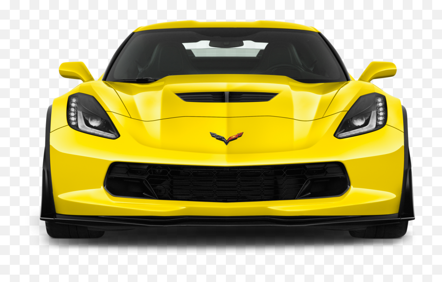 Yellow Corvette Stingray Png Picture Png All - Corvette 2017 Front View Emoji,Stingray Clipart