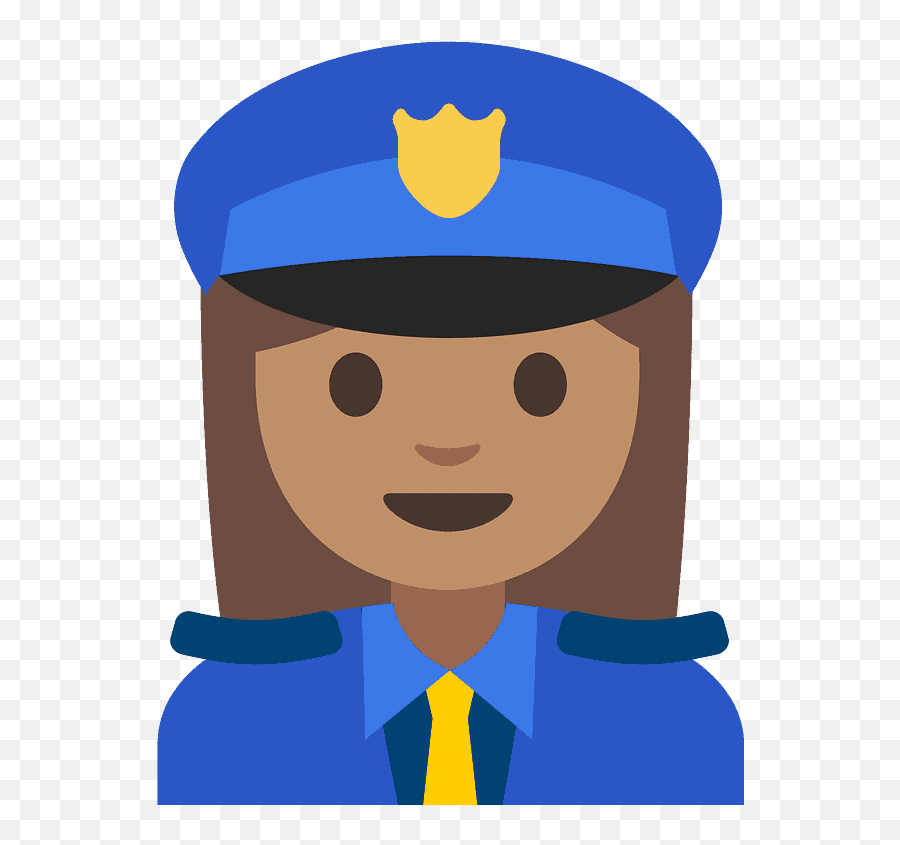 Woman Police Officer Emoji Clipart Free Download - Seattle Art Museum,Police Hat Clipart