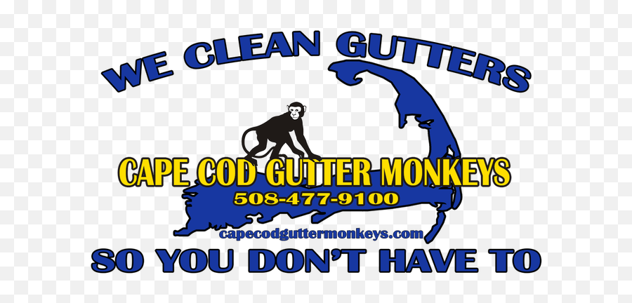 Cape Cod Gutter Monkeys - Language Emoji,Gutter Logo