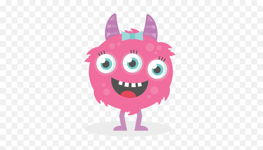 Library Of 3 Eyed Monster Banner - Happy Emoji,Monster Clipart