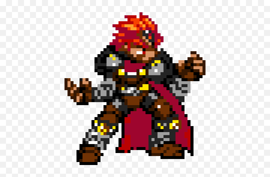 Ganondorf Pixel - Pixel Ganondorf Emoji,Ganondorf Png