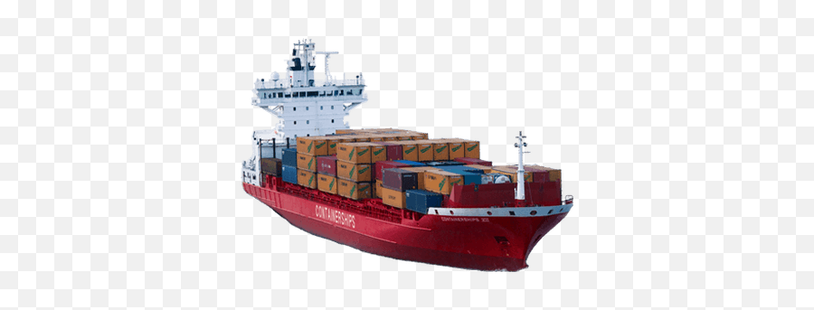 Container Ship Transparent Png - Container Ship Transparent Background Emoji,Ship Transparent