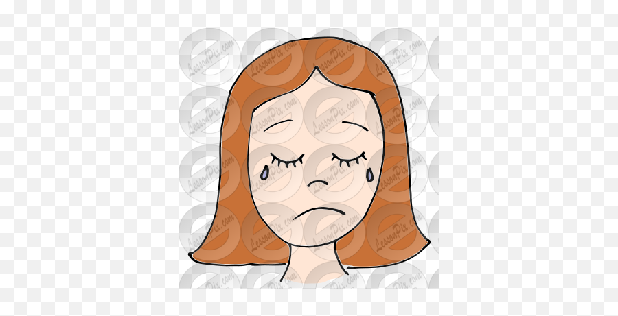 Cry Picture For Classroom Therapy Use - For Adult Emoji,Tears Clipart