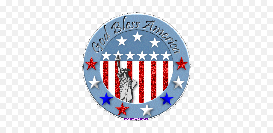 Usa - God Bless Animated Gifs American Emoji,God Bless America Clipart