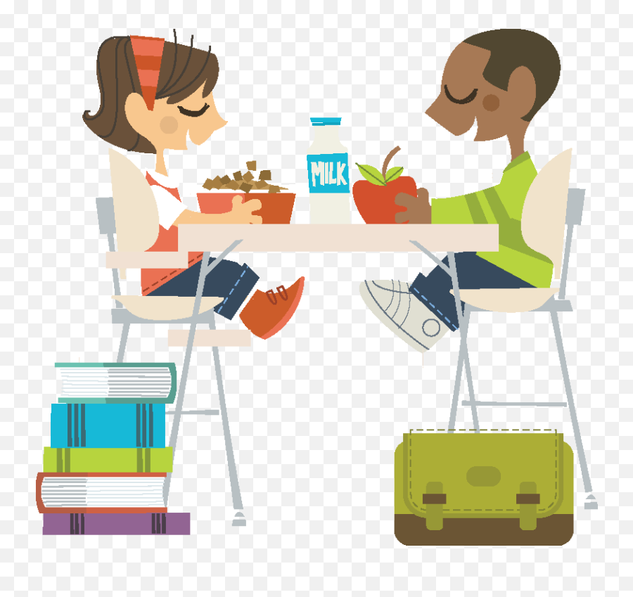 Contact Us - Breakfast In The School Transparent Cartoon Student Breakfast Program Clipart Emoji,Eating Breakfast Clipart