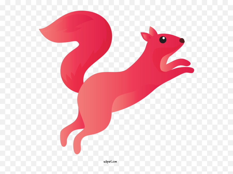 Animals Red Squirrel Tail For Squirrel - Animal Figure Emoji,Transparent Animals