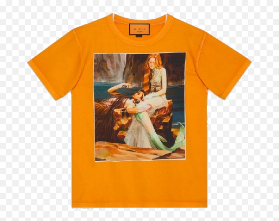 Gucci Shirt Orange Off Cheap Emoji,Gucci Logo Shirt