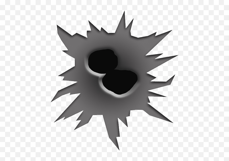 Bullet Shot Hole Png Image Hq Png Image - Transparent Bullet Hole Clip Art Emoji,Bullet Hole Png