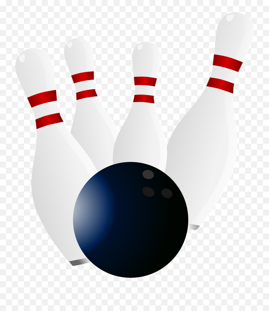 Bowling Pins Strike - Free Vector Graphic On Pixabay Emoji,Strike Clipart