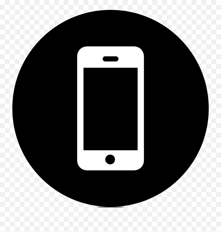 Mobile Phone Smartphone - Circle Phone Logo Png Emoji,Phone Logo