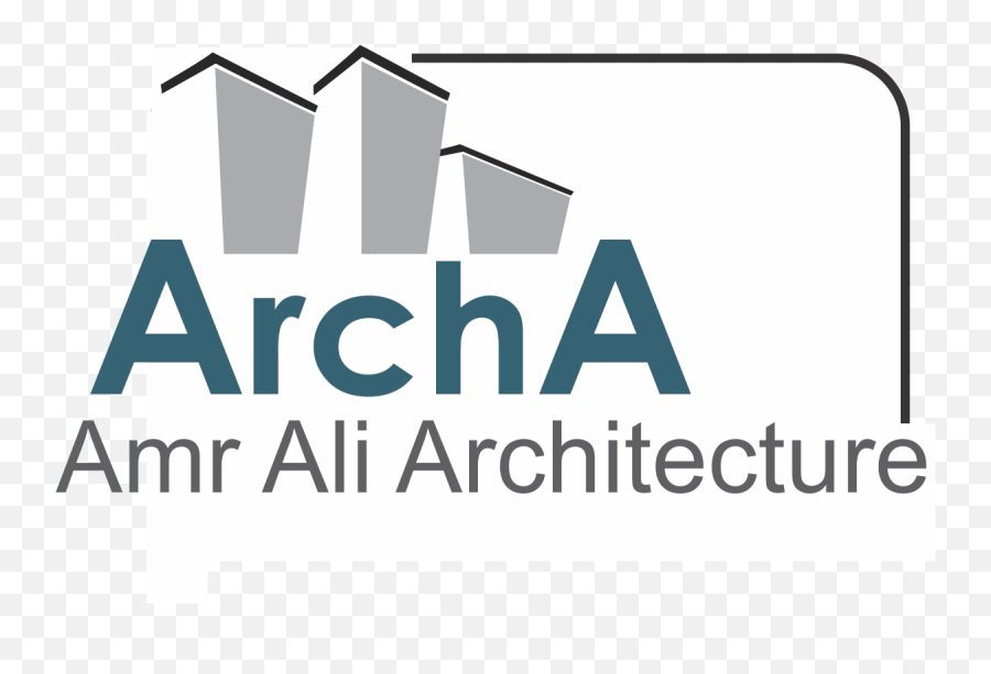 Elegant Modern Architecture Logo Design For Archa Amr Emoji,Amr Logo