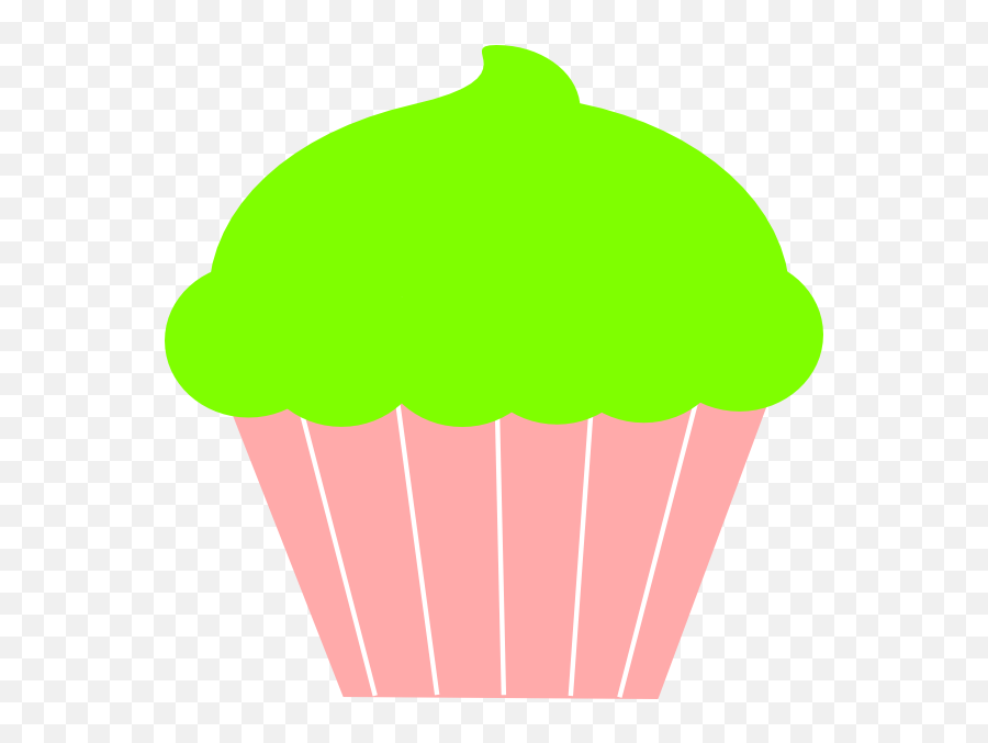 Cupcake Clip Art At Clker - Clipart Cup Cakes Plain Emoji,Cupcake Clipart