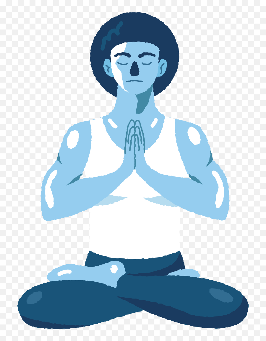 Mindfulness Clipart Illustrations U0026 Images In Png And Svg Emoji,Meditate Clipart
