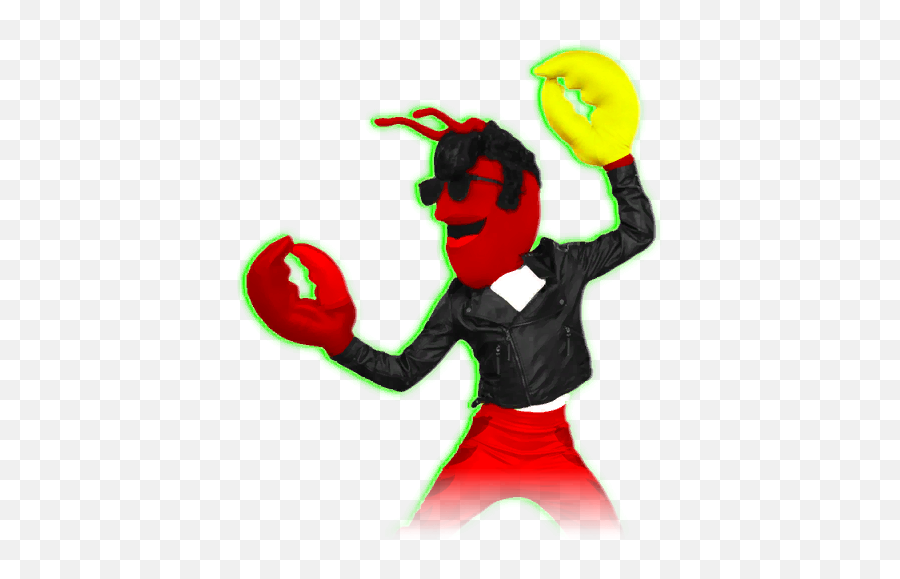 Lobster Clipart Dancing - Just Dance 4 Tribal Dance Vs Rock Happy Emoji,Lobster Clipart