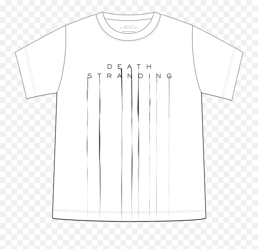 Kojima Productions Store - Short Sleeve Emoji,Death Stranding Logo