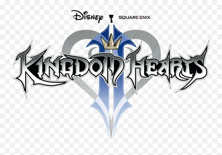 Kingdom Hearts Ii Logo Kh - Kingdom Hearts Ii Logo Png Emoji,Kingdom Hearts Png