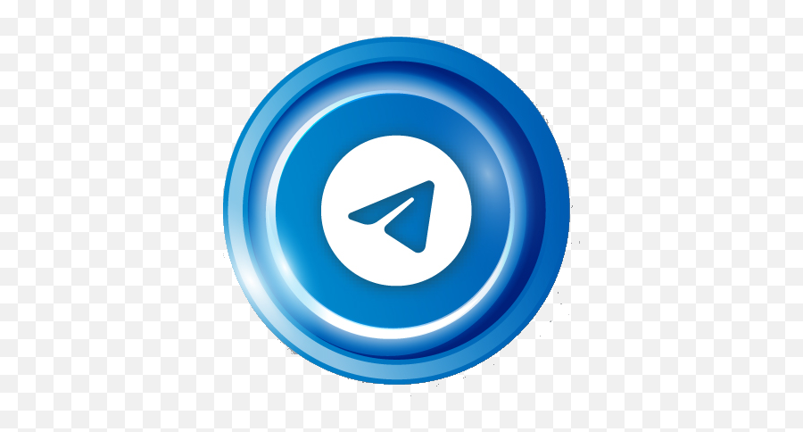 Telegram Logo Logotelegram Sticker - Telegram 3d Logo Png Emoji,Telegram Logo