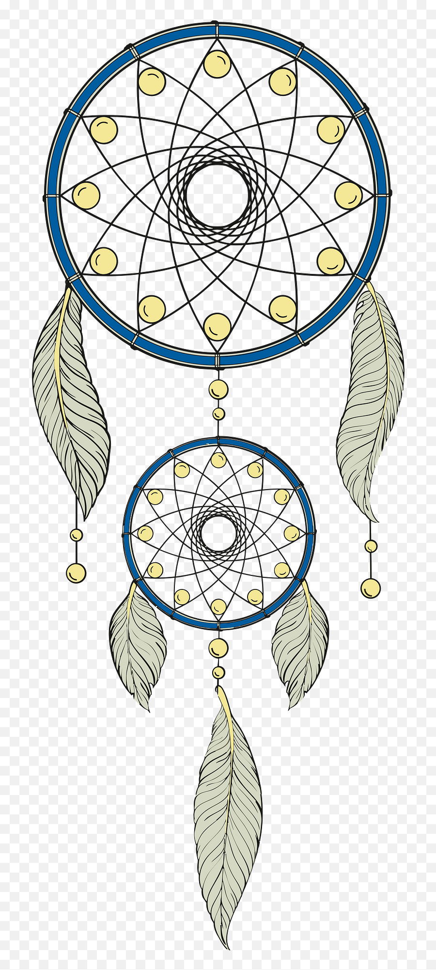 Traditional Dreamcatcher Clipart - Dreamcatcher Tradisional Emoji,Dream Catcher Clipart