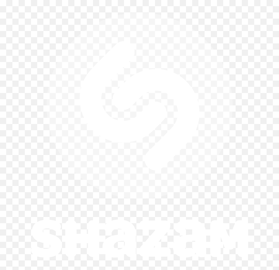 Download Shazam Mono Logo - Shazam Ogo Black And White Emoji,Nba Finals Logo